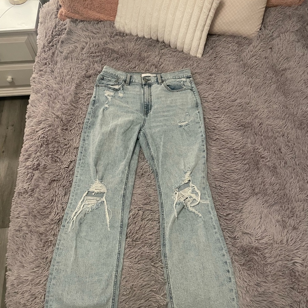 Eunina Distressed Light Blue Women's Jeans